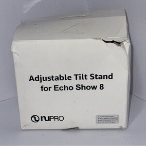 Adjustable Tilt Stand for Echo Show 8 - White